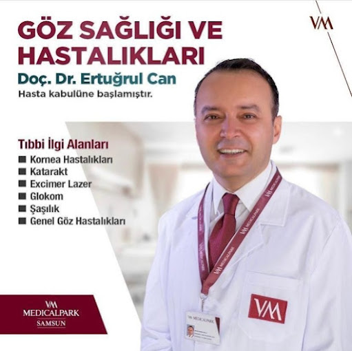 Prof. Dr. Ertuğrul Can, Göz, Samsun 